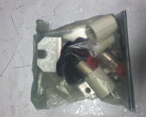 Kit components finishing feeder external adjustment